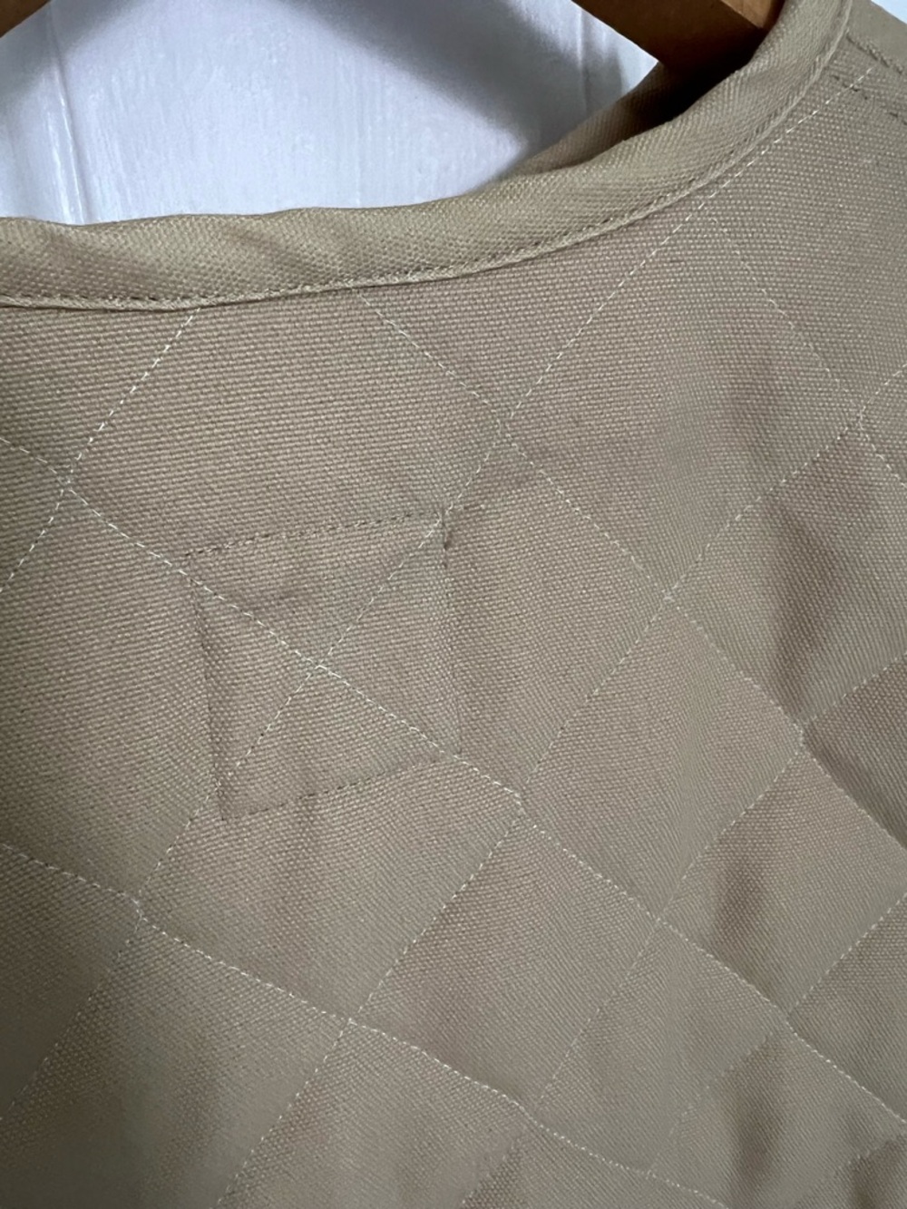 Shelter Milo Quilted Jacket in Honey - Picture 8 of 8